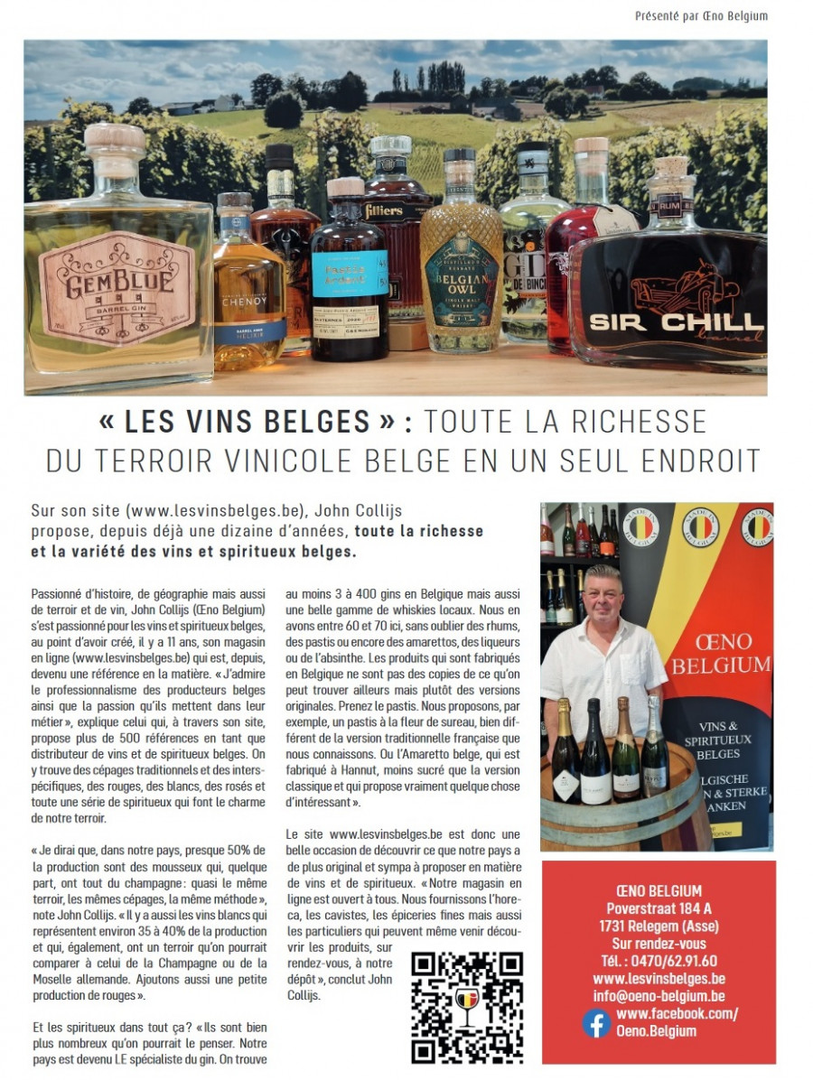 Oeno Belgium à - Les viticulteurs - Salon du vin de Malmedy - photo 3